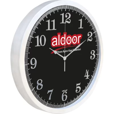 V30-985-GV ALÜMİNYUM DUVAR SAATİ