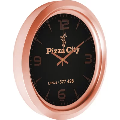 V30-743-B METALİZE DUVAR SAATİ